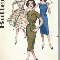 Butterick 9333 ladies dress vintage pattern