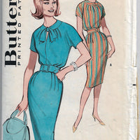 butterick 9400 sheath dress vintage pattern