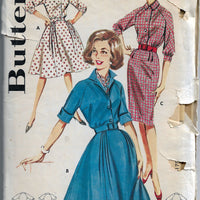 butterick 9941 dress vintage pattern 1960s