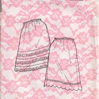 Dolores of St Paul 6918 Half Slip Vintage Sewing Pattern 1960s - VintageStitching - Vintage Sewing Patterns