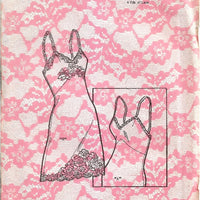Dolores of St Paul 6934 Tricot Full Slip Vintage Sewing Pattern 1960s - VintageStitching - Vintage Sewing Patterns