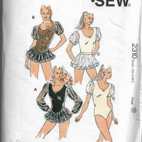 kwik sew misses leotard pattern