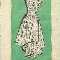 Mail order dress bolero vintage pattern