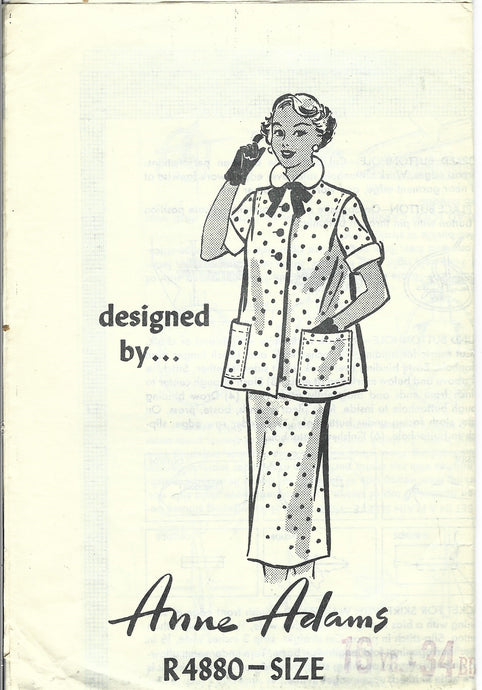 Anne Adams R4880 vintage pattern