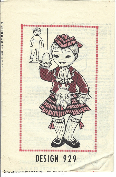 Dolls of Nations pattern 929