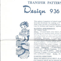 Vintage transfer pattern mail order