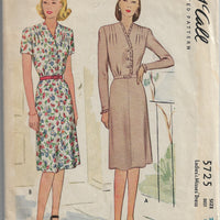 mccall 5725 rare vintage pattern