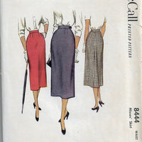 mccall 8444 vintage sewing pattern 1950s skirt