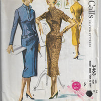 mccalls 3463 dress vintage pattern