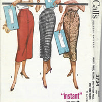 mccalls 3734 skirt vintage pattern