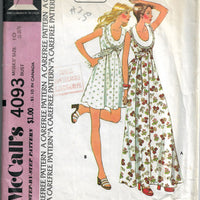 mccalls 4093 pullover dress vintage pattern