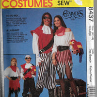 mccalls 8437 pirate sea wench costume pattern