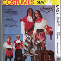 mccalls 8437 pirate costume pattern