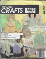 
              mccalls 8872 doll clothes vintage pattern
            