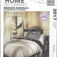 mccalls 2017 bedroom duvet craft pattern