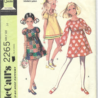 mccalls 2265 dress vintage pattern