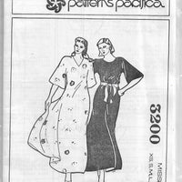 patterns pacifica 3200 muumuu vintage