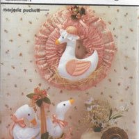 Simplicity 7360 Vintage Sewing Craft Pattern 1980s Decorative Geese Wreath - VintageStitching - Vintage Sewing Patterns