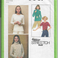 Simplicity 8661 Ladies Pull Over Top Vintage Sewing Pattern 1970s - VintageStitching - Vintage Sewing Patterns
