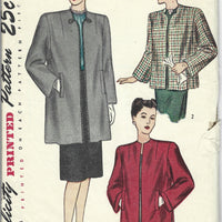 Simplicity 1531 coat vintage pattern