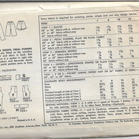 Simplicity 1128 Girls Bermuda Shorts Pedal Pusher Pants Vintage Sewing Pattern 1950s