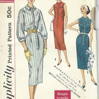 simplicity 2341 dress vintage pattern