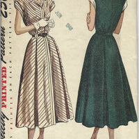 simplicity 2403 dress vintage pattern 1940s
