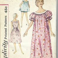 simplicity 2566 lingerie vintage pattern 1950s