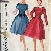 Simplicity 3616 Ladies Princess Dress Vintage Sewing Pattern 1960s - VintageStitching - Vintage Sewing Patterns