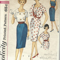 Simplicity 3883 vintage pattern 1960s