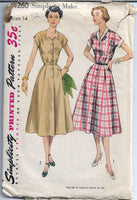 
              simplicity 4260 dress vintage pattern
            