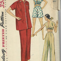 ladies lingerie simplicity 4312 vintage