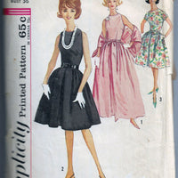 Simplicity 5017 dress stole vintage pattern