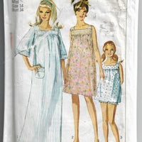 lingerie vintage pattern simplicity 7096