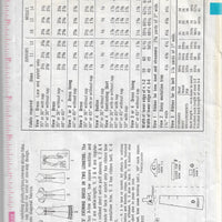 Simplicity 7117 Cocktail Dress Evening Gown Empire Vintage Sewing Pattern 1960s