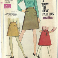 simplicity 7779 skirt vintage pattern