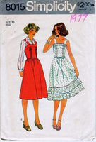 
              jumper dress simplicity 8015 vintage pattern
            