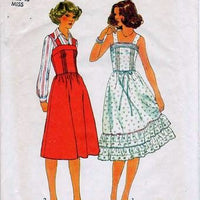 jumper dress simplicity 8015 vintage pattern