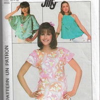 simplicity 8062 tops vintage pattern