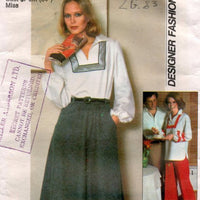 simplicity 8087 designer fashion vintage pattern