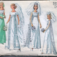 simplicity 8737 wedding vintage pattern