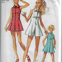 Simplicity 9406 vintage pattern tennis dress