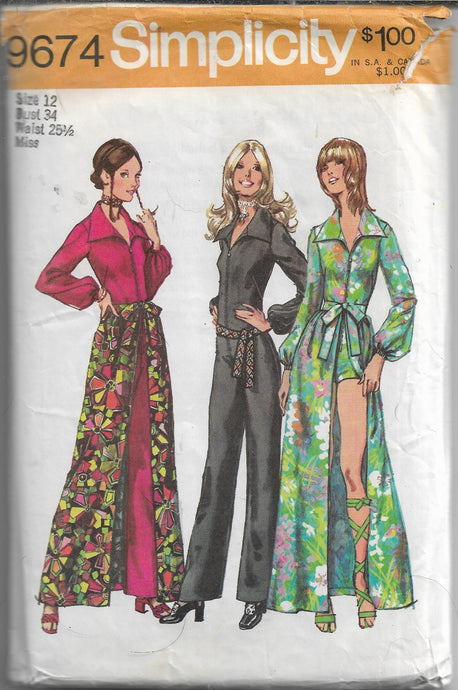 simplicity 9674 vintage pattern