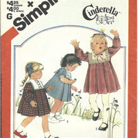 Simplicity 6183 toddler dress