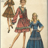 simplicity 8875 dress vintage pattern