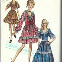 Simplicity 8875 dress vintage pattern 