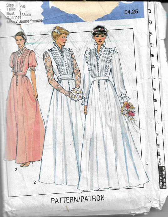 wedding dress pattern style 3570