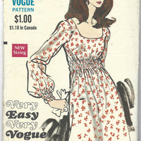 vogue 7569 dress vintage pattern