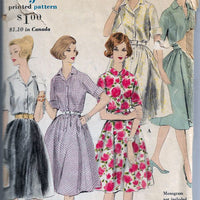 Vogue 9972 Ladies Shirtwaist Dress Vintage Sewing Pattern